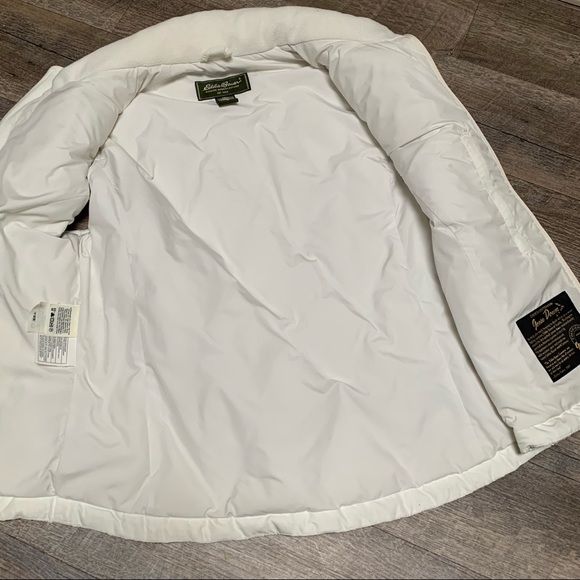 EDDIE BAUER QULTED GOOSE DOWN PUFFER VEST - Picture 6 of 8